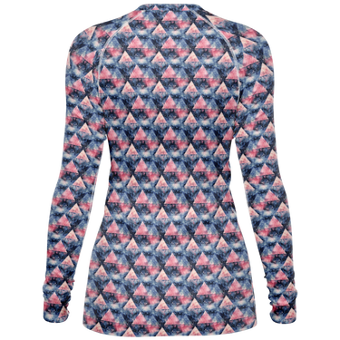Chokefish™ Long Sleeve Rashguard Acid-Wash Woman's Shirt-008